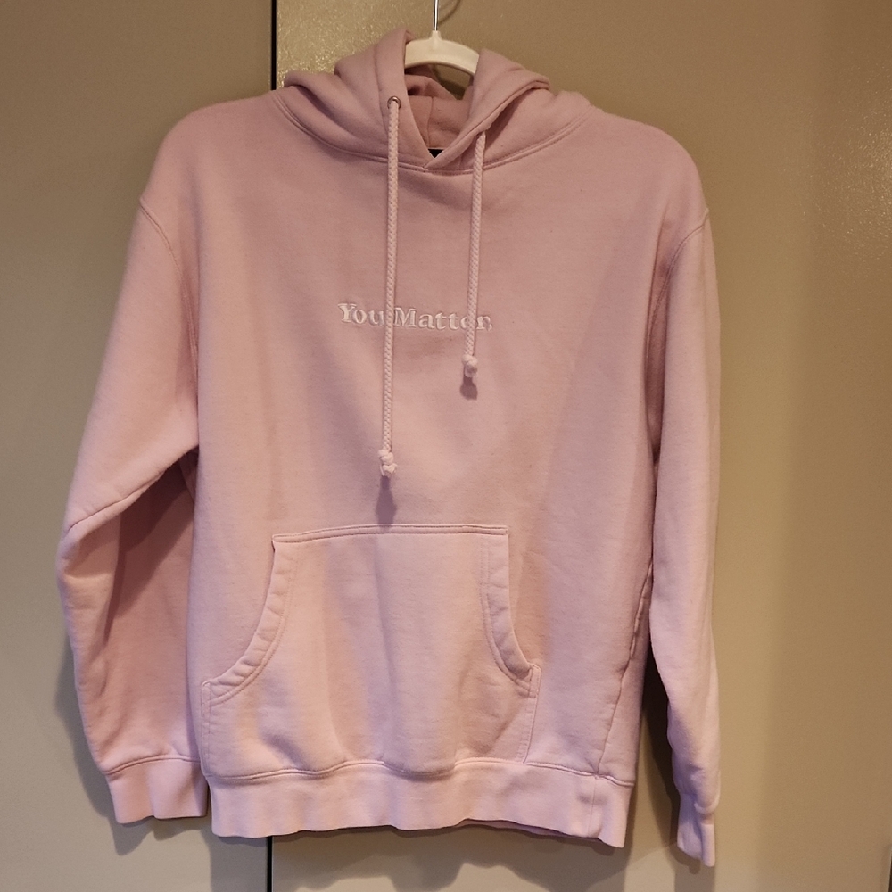 Demetrius Harmon You Matter Pink Breast Cancer Hoodie